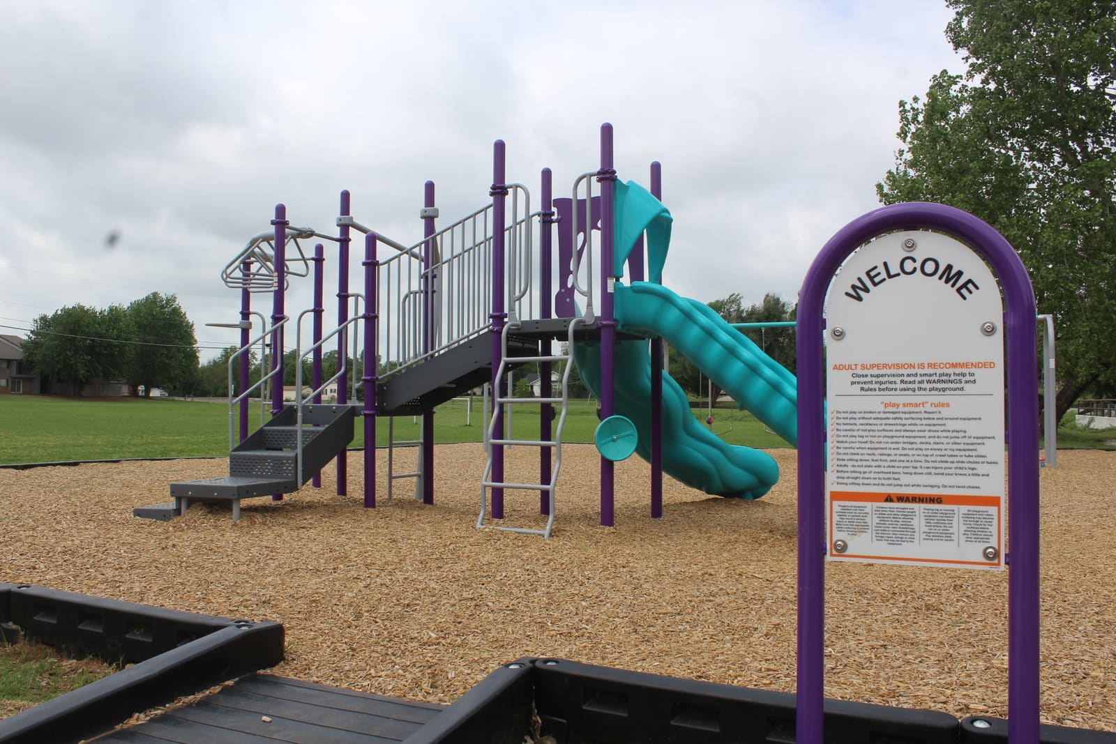 Dickenson Park — first-ever playground with shade pavilion
