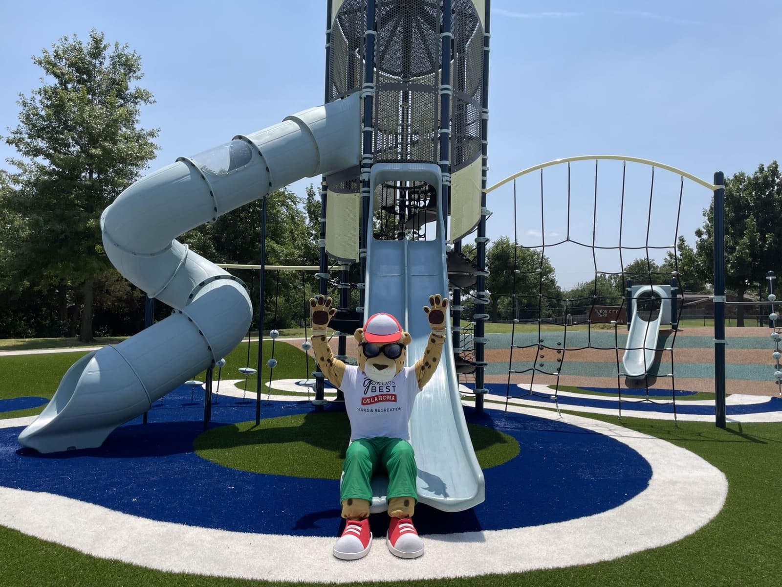 Freedom Trail Playground — ADA-accessible play equipment and shade covers