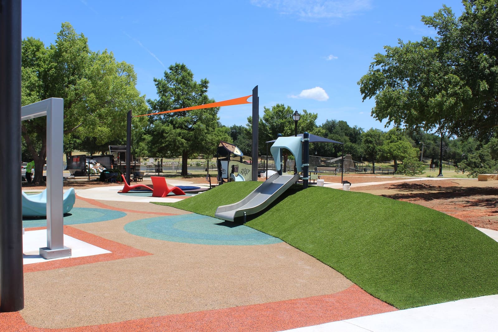 Freedom Trail Playground — play structures and amenities