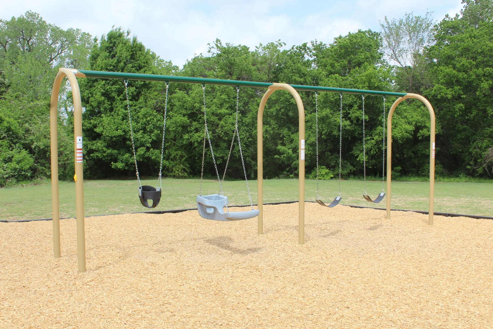 Treehouse Playground at City Park — large play structure